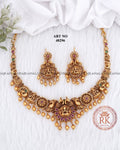 Premium Lakshmi Devi Necklace Set
