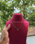 Minimalist Colour Stone Black Beads | Imitation Jewellery