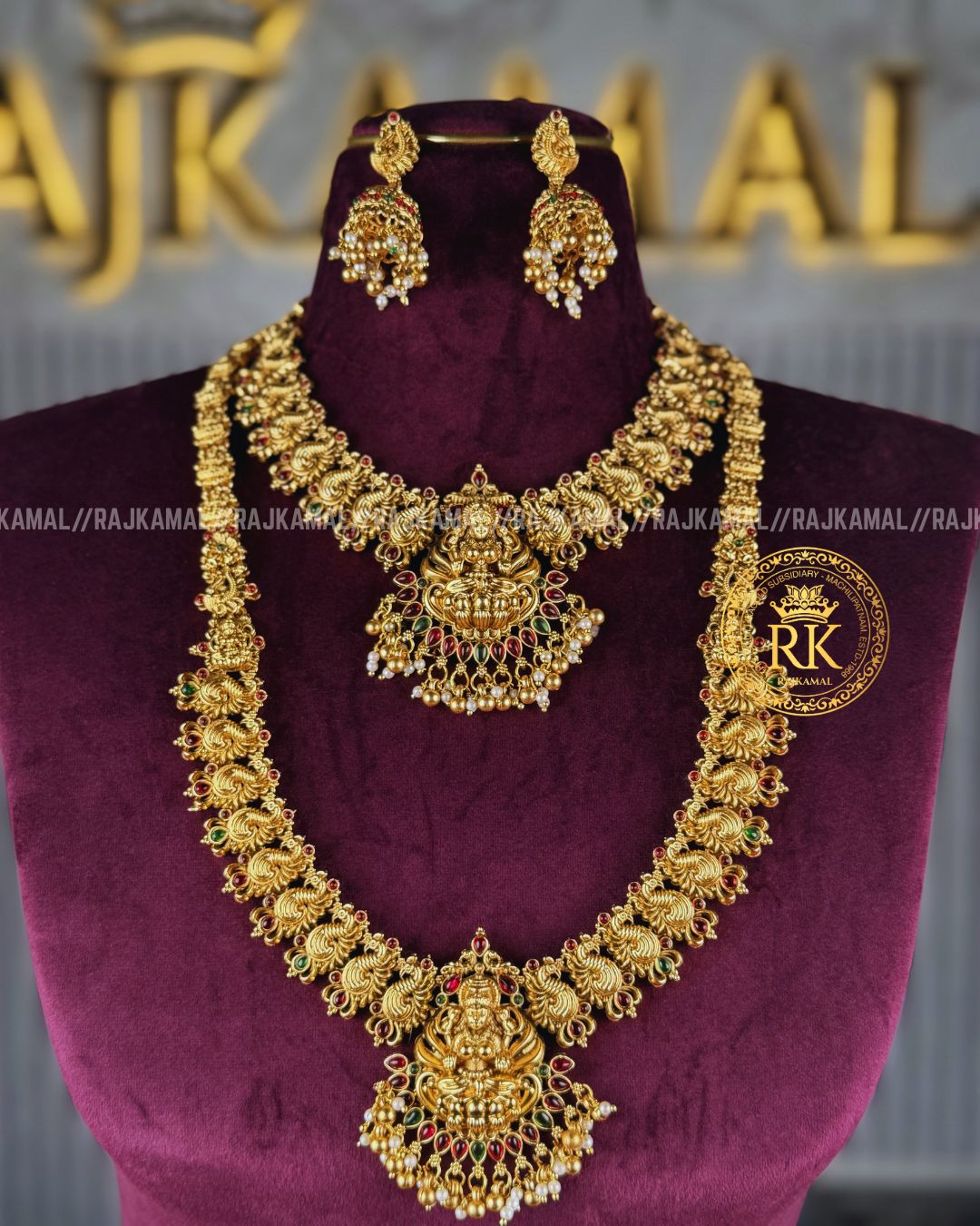 Premium Matte Finish Multi Colour Lakshmi Devi Set