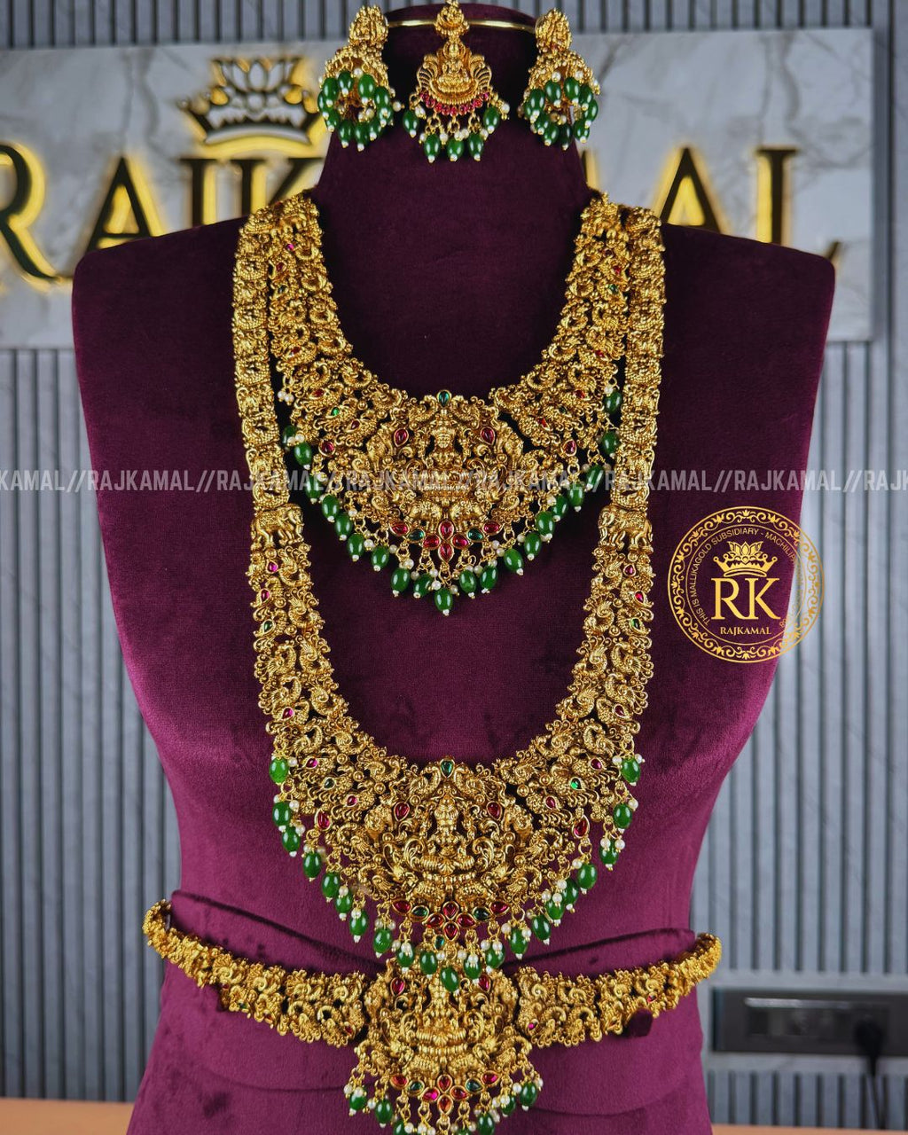 Premium Matte Finish Lakshmi Devi Full Set