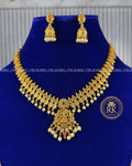 Lakshmi Devi Pearl Necklace Set