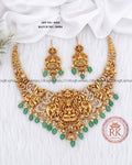 Premium Lakshmi Devi Necklace Set