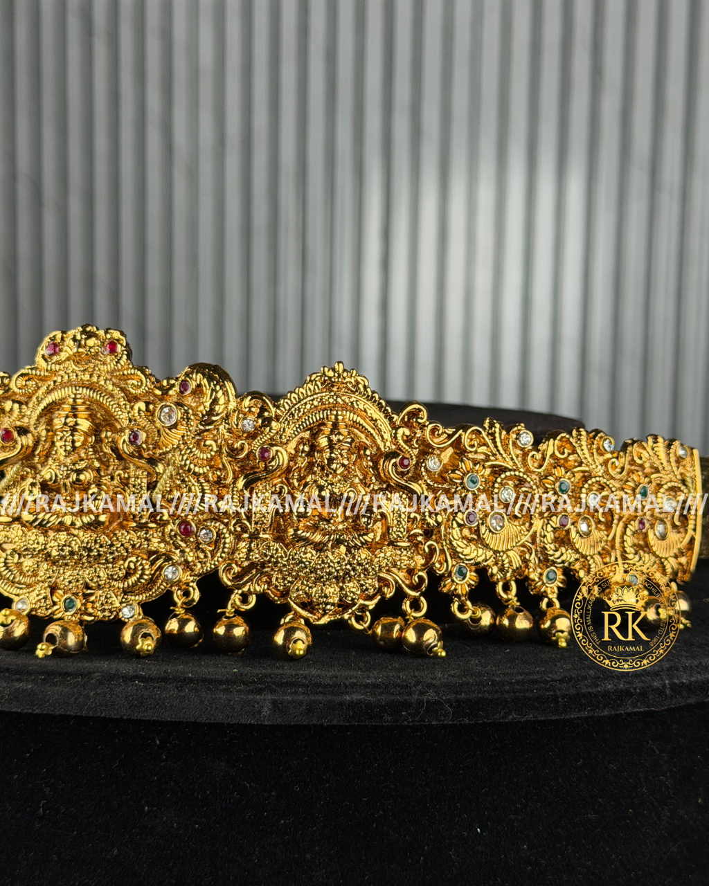 Premium Antique Lakshmi Tridevi Vaddanam