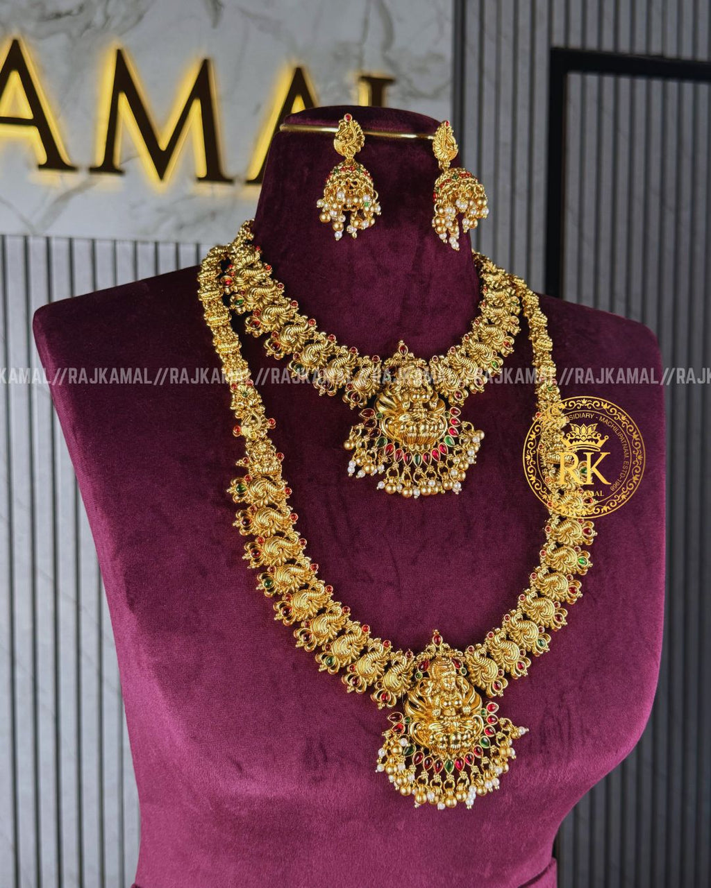 Premium Matte Finish Multi Colour Lakshmi Devi Set
