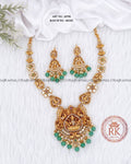 Premium Lakshmi Devi Necklace Set