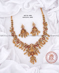 Premium Lakshmi Devi Necklace Set