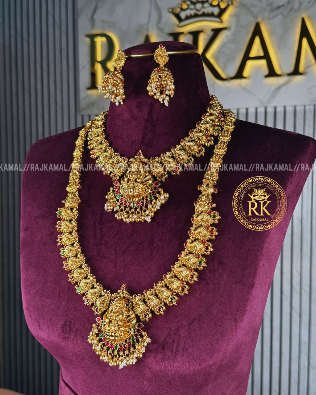 Premium Matte Finish Multi Colour Lakshmi Devi Set