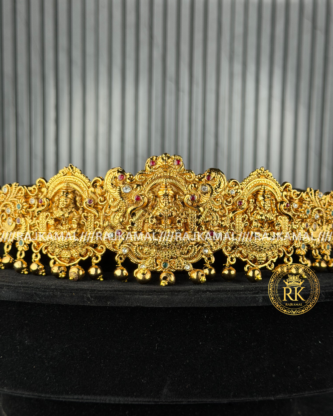 Premium Antique Lakshmi Tridevi Vaddanam