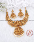 Premium Lakshmi Devi Necklace Set