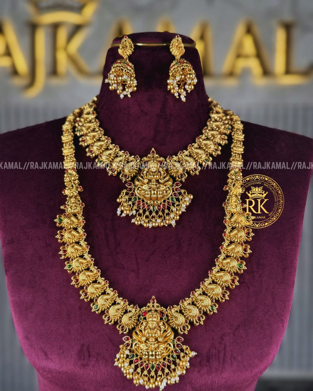 Premium Matte Finish Multi Colour Lakshmi Devi Set