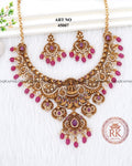 Premium Lakshmi Devi Necklace Set