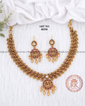 Premium Lakshmi Devi Necklace Set