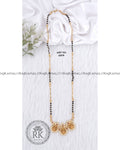 Black Beads Lakshmi Devi Locket